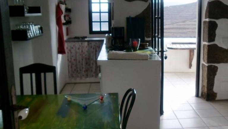 Küche in unserer Finca Haria auf Lanzarote