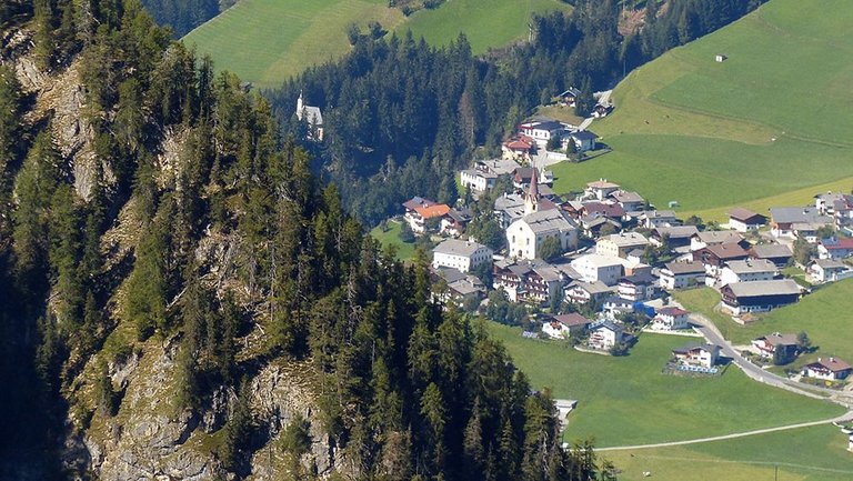 Anras in Osttirol von oben