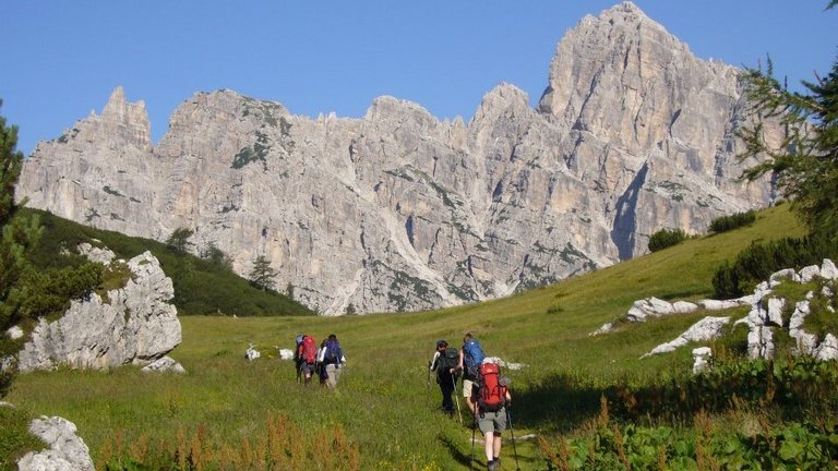 Dolomiten: Geführte Trekking-Wanderreise